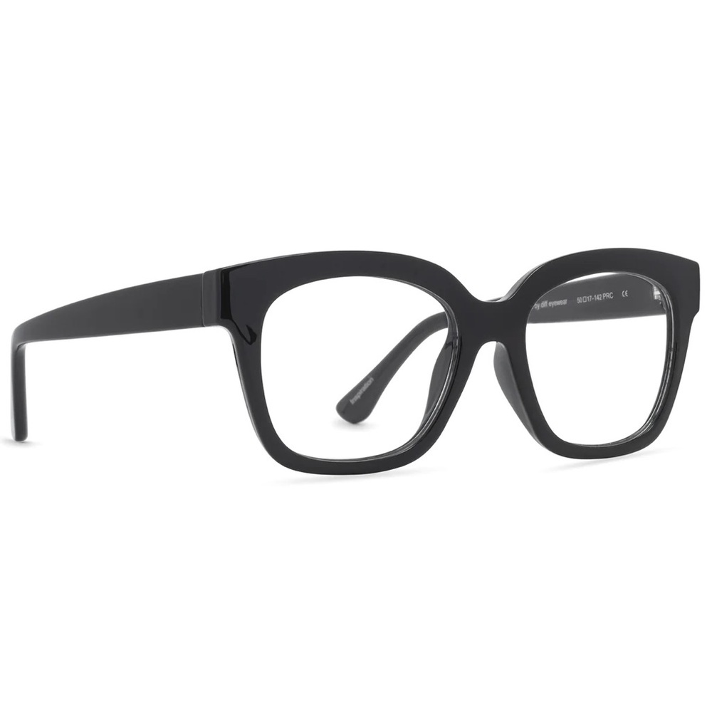 DIFF Bluelight Glasses Black Frame Blue Light Technology Lens Women’s Health NIB - Picture 3 of 10